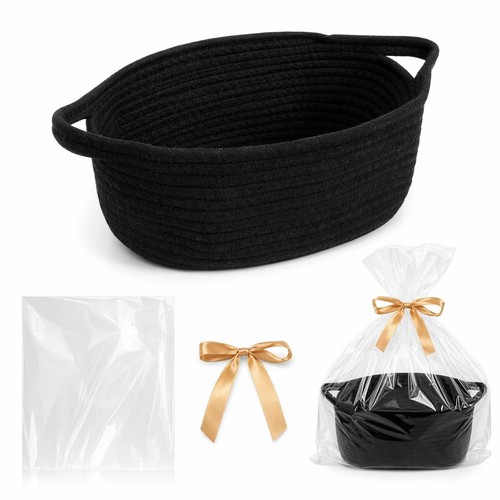 Geschenkkorb leer schwarz - leer,